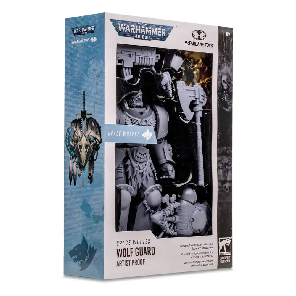 Warhammer 40k akční figurka Space Wolves Wolf Guard (Artist Proof) 18 cm fotografii produktu