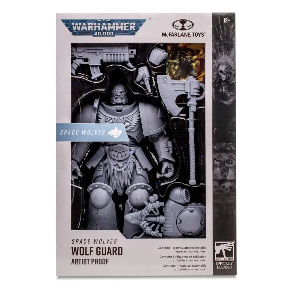 Warhammer 40k akční figurka Space Wolves Wolf Guard (Artist Proof) 18 cm fotografii produktu