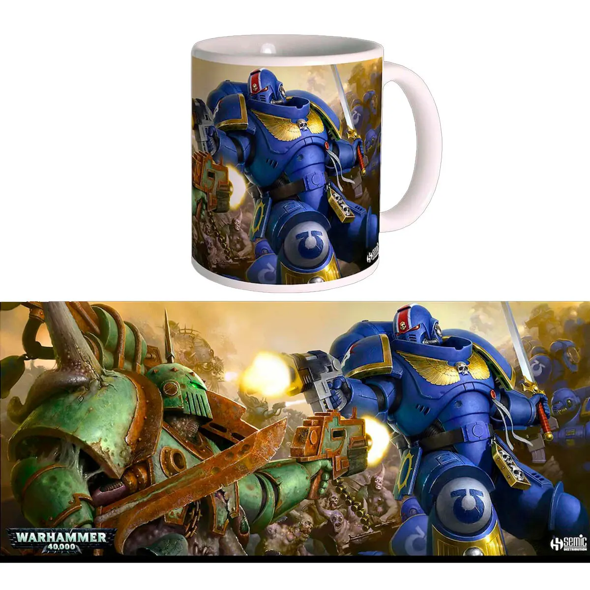 Warhammer 40K Ultramarines VS Nurgle fotografii produktu