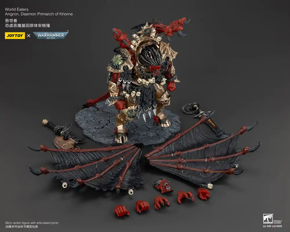 Warhammer 40k akční figurka World Eaters Angron Daemon Primarch of Khorne 48 cm fotografii produktu