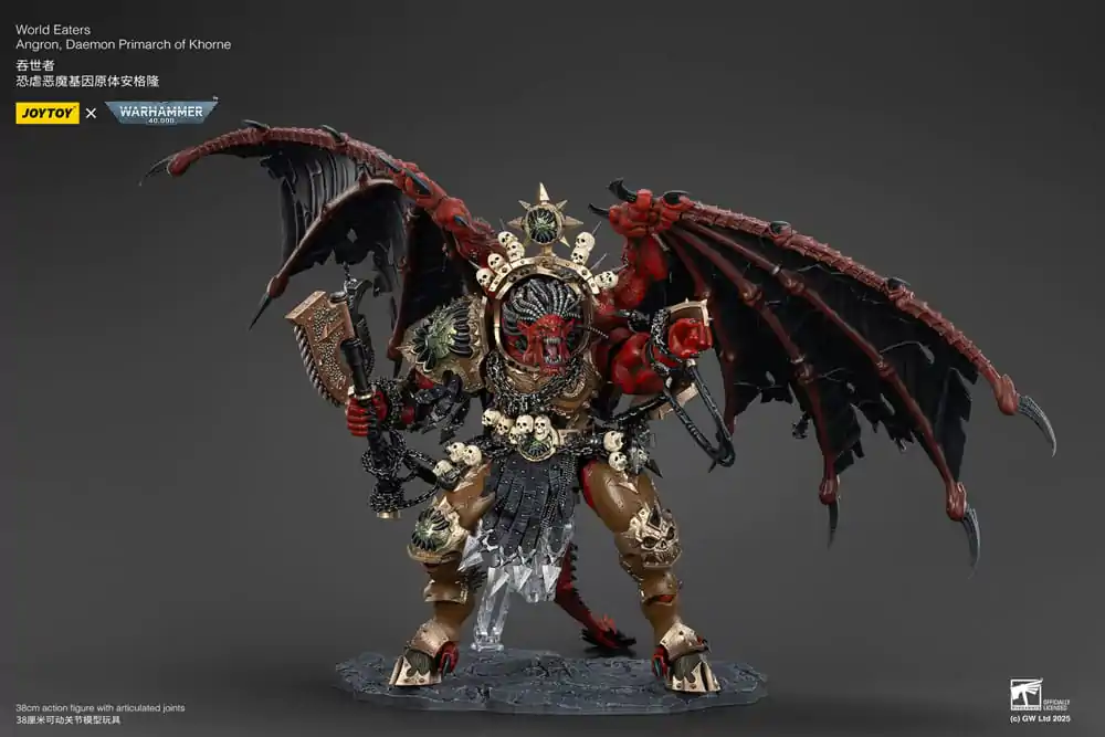 Warhammer 40k akční figurka World Eaters Angron Daemon Primarch of Khorne 48 cm fotografii produktu