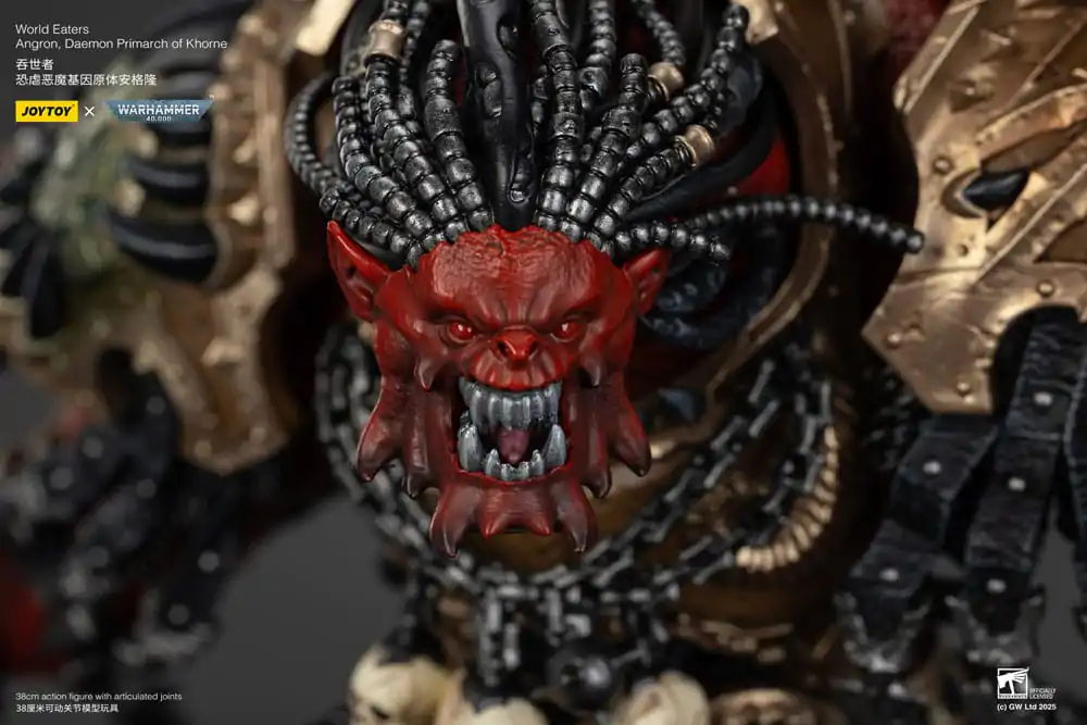 Warhammer 40k akční figurka World Eaters Angron Daemon Primarch of Khorne 48 cm fotografii produktu