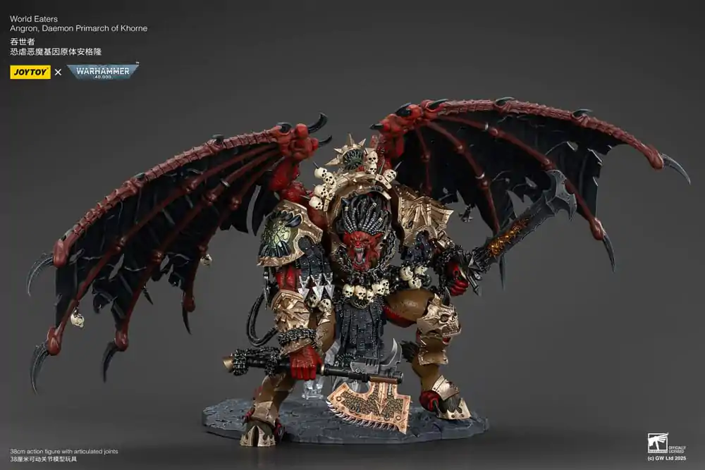 Warhammer 40k akční figurka World Eaters Angron Daemon Primarch of Khorne 48 cm fotografii produktu