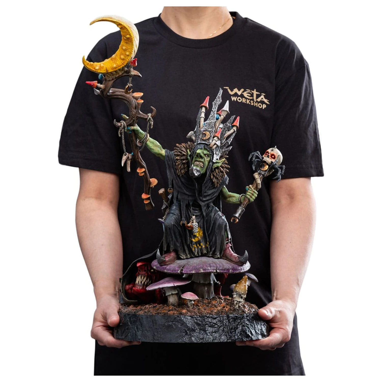 Warhammer: Age of Sigmar Socha 1/6 Skragrott the Loonking Limitovaná edice 41 cm fotografii produktu