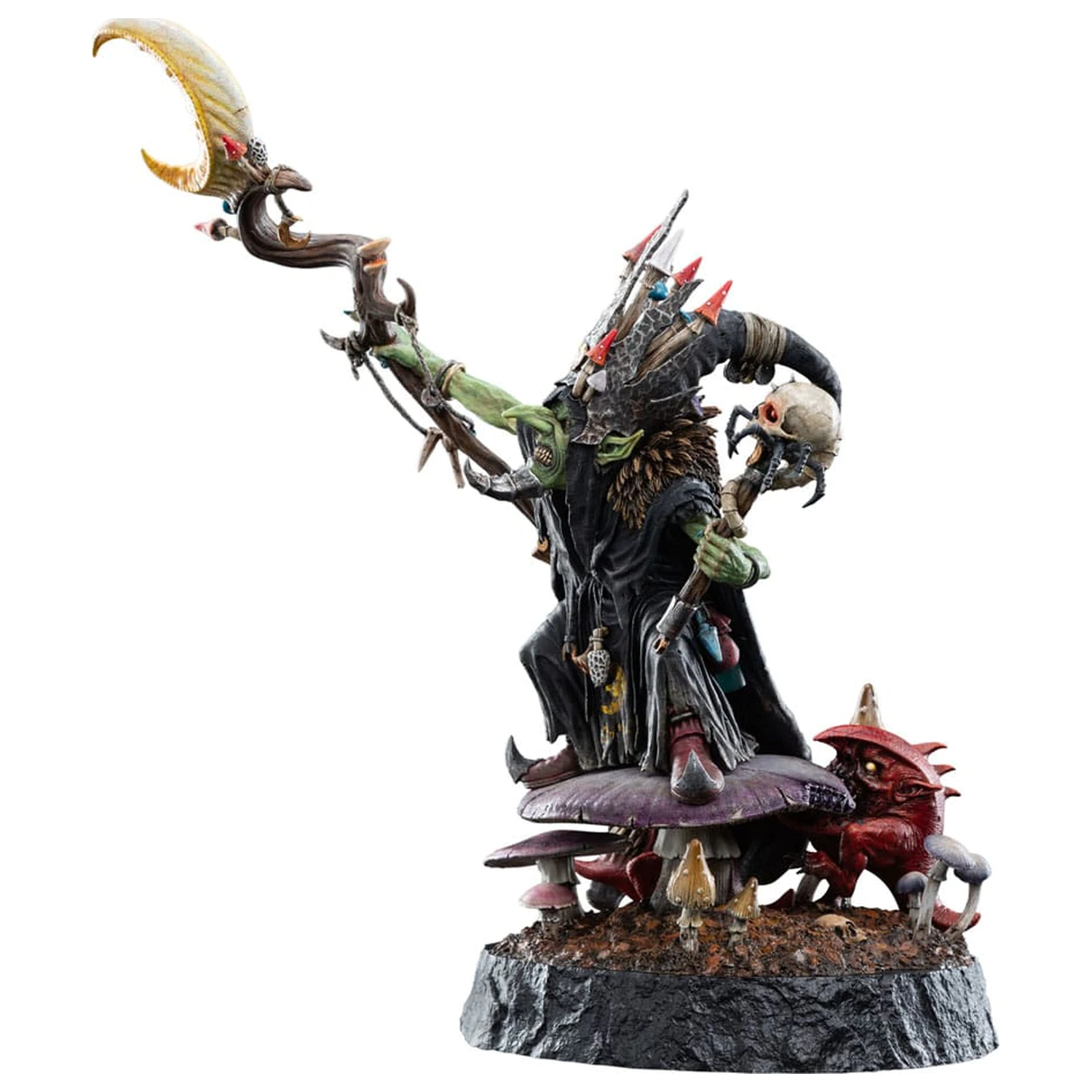 Warhammer: Age of Sigmar Socha 1/6 Skragrott the Loonking Limitovaná edice 41 cm fotografii produktu