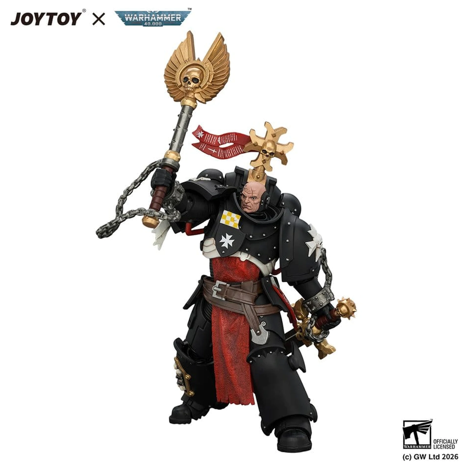 Warhammer Akční figurka Black Templars Execrator 1 12 cm fotografii produktu