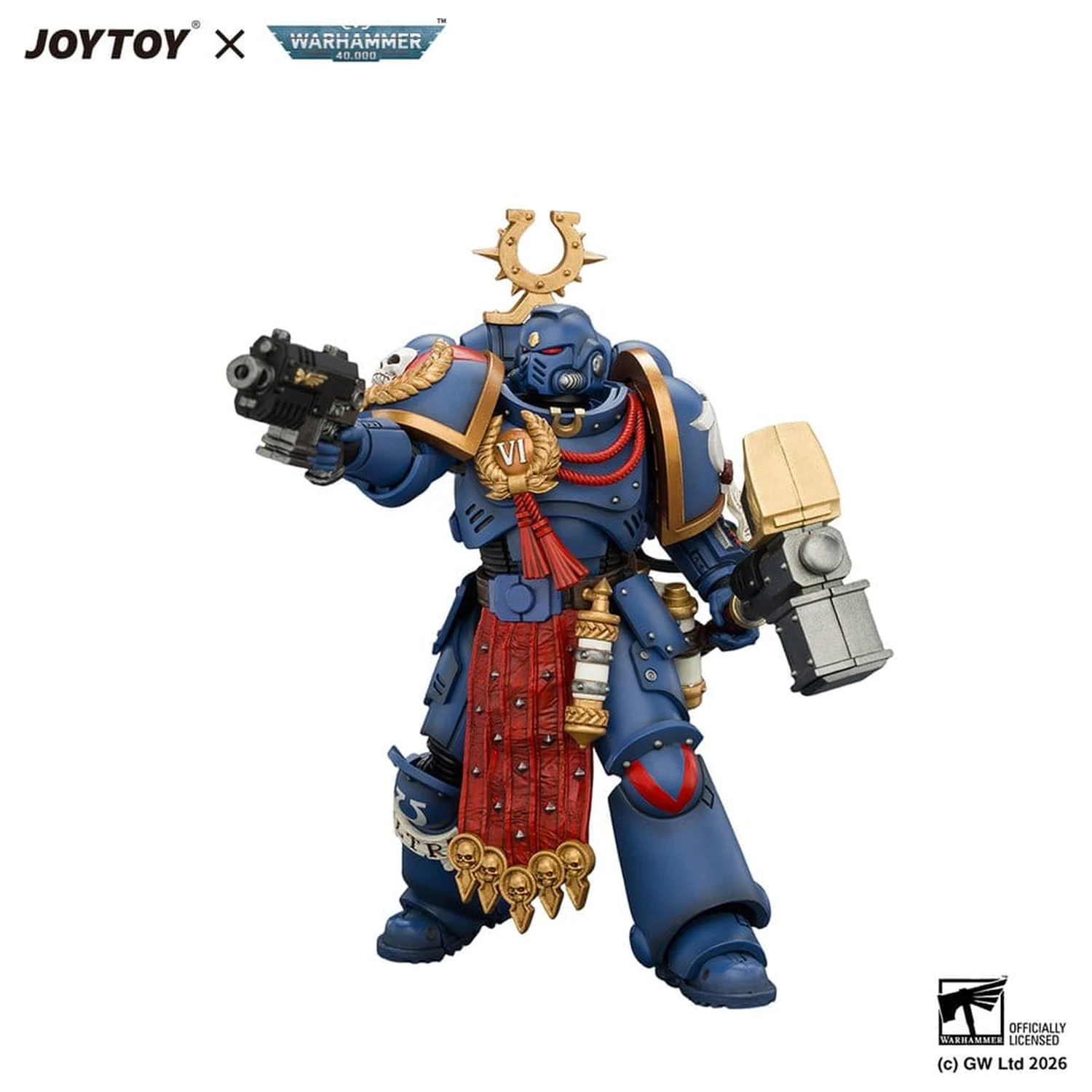 Warhammer Akční figurka Ultramarines Ferren Areios 12 cm fotografii produktu