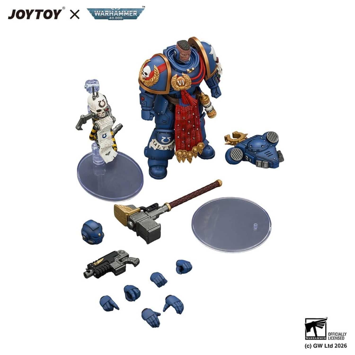 Warhammer Akční figurka Ultramarines Ferren Areios 12 cm fotografii produktu