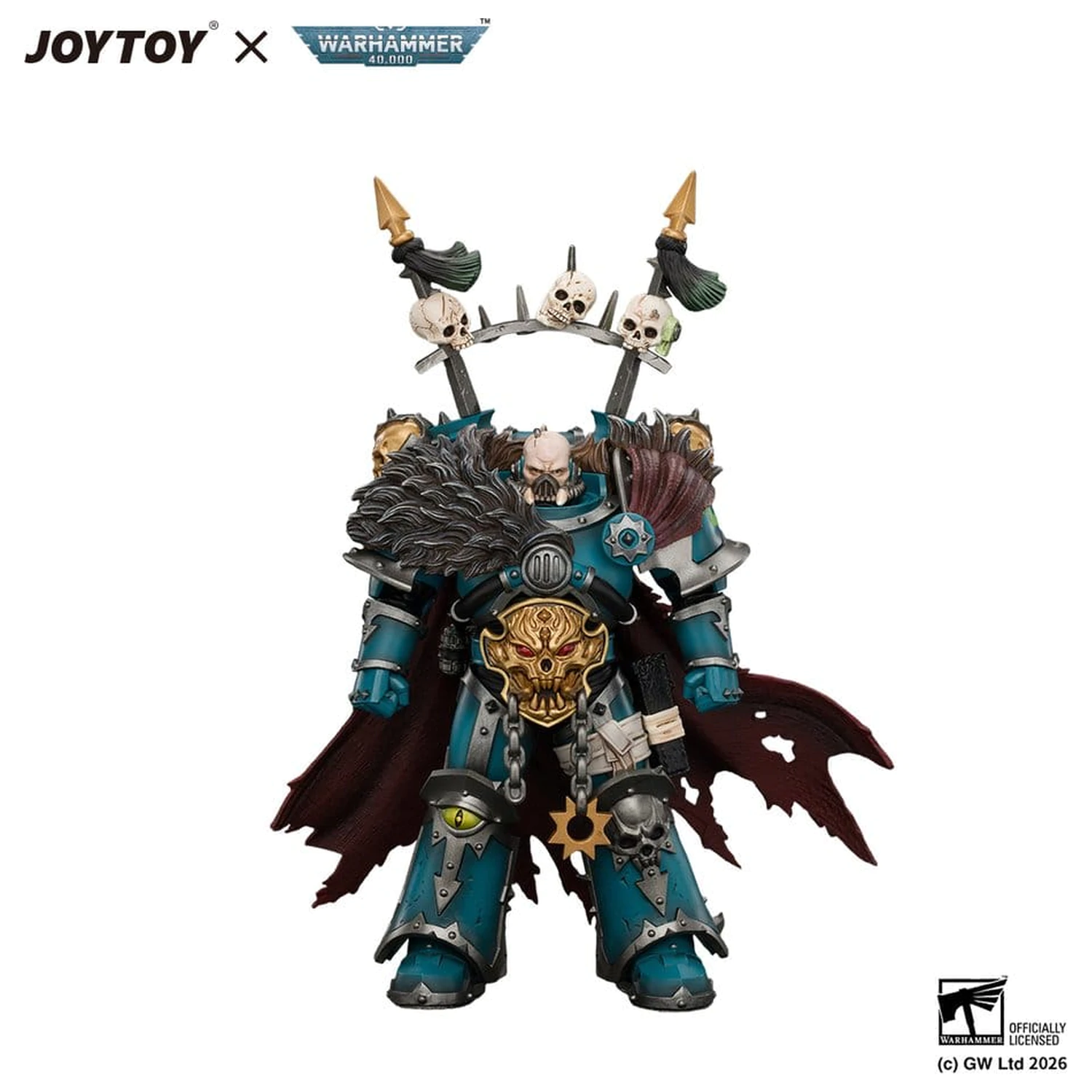 Warhammer akční figurka Alpha Legion Chaos Lord 13 cm fotografii produktu