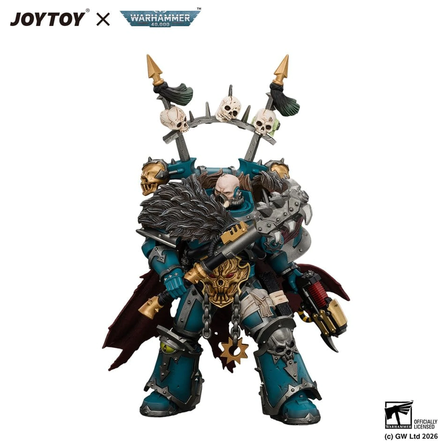 Warhammer akční figurka Alpha Legion Chaos Lord 13 cm fotografii produktu