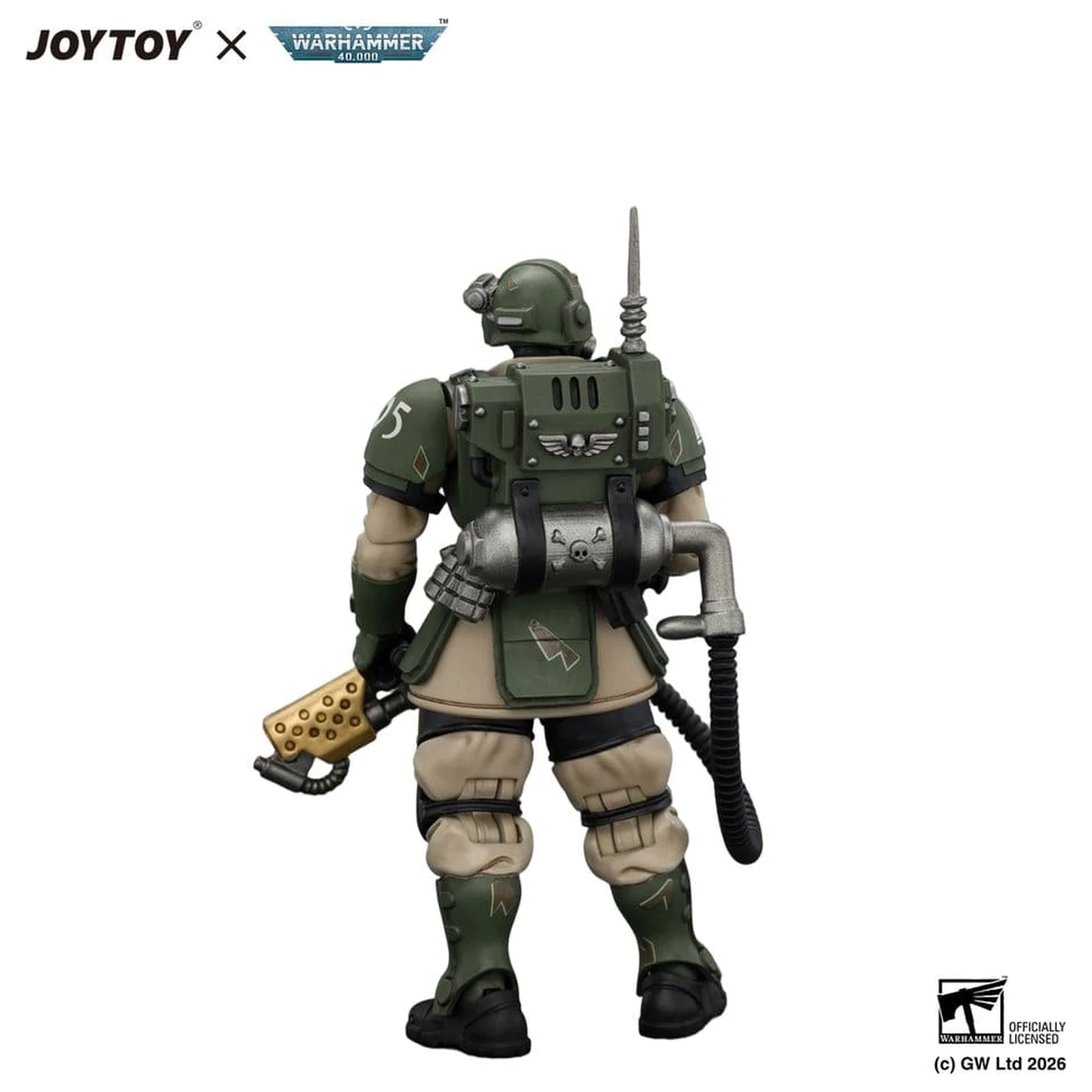 Warhammer Akční figurka Astra Militarum Kasrkin 2 s Flamerem fotografii produktu