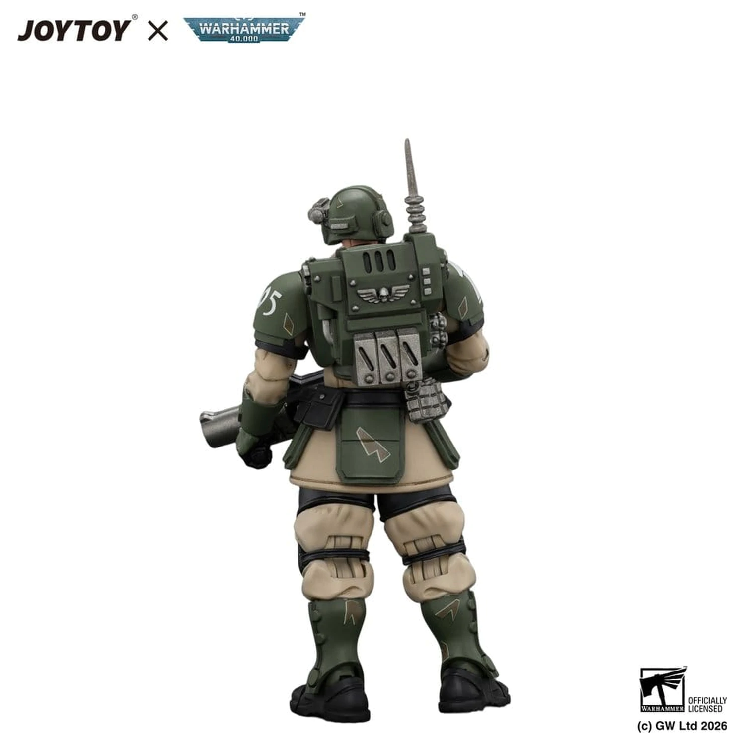 Warhammer akční figurka Astra Militarum Kasrkin 5 s granátometem fotografii produktu