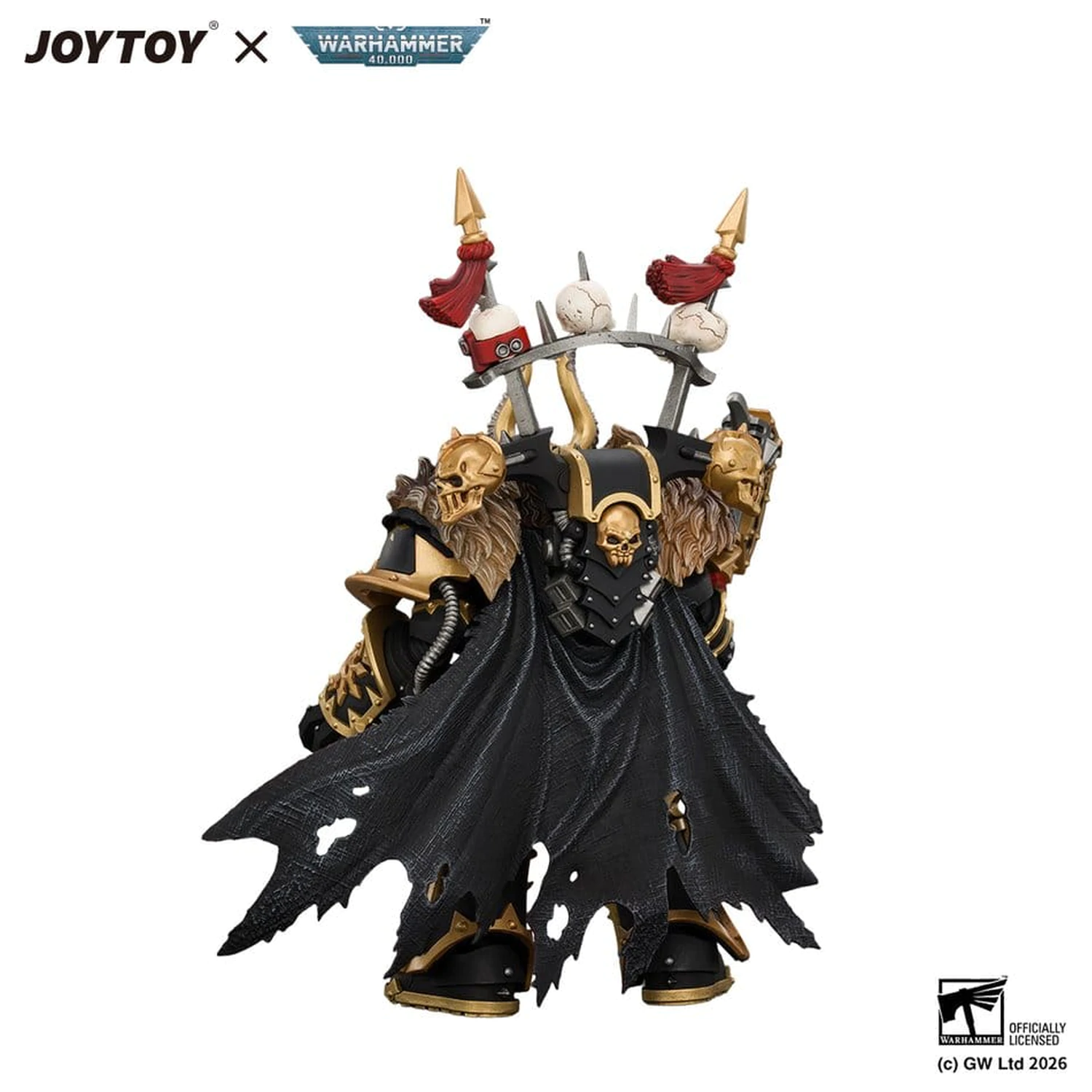 Warhammer Akční figurka Black Legion Chaos Lord 13 cm fotografii produktu