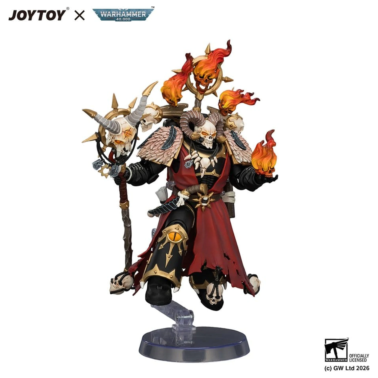 Warhammer akční figurka Black Legion Master of Possession 13 cm fotografii produktu