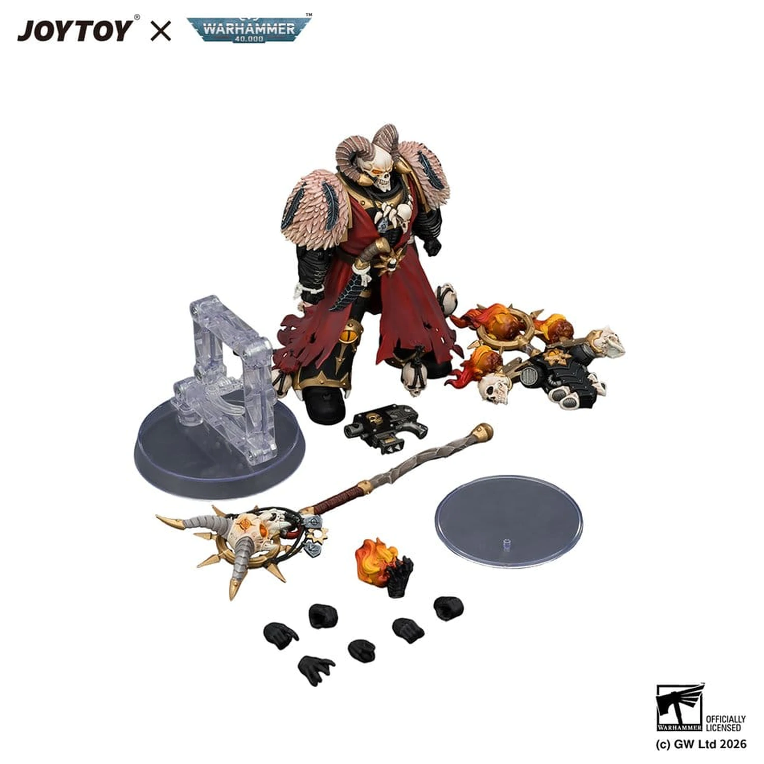Warhammer akční figurka Black Legion Master of Possession 13 cm fotografii produktu