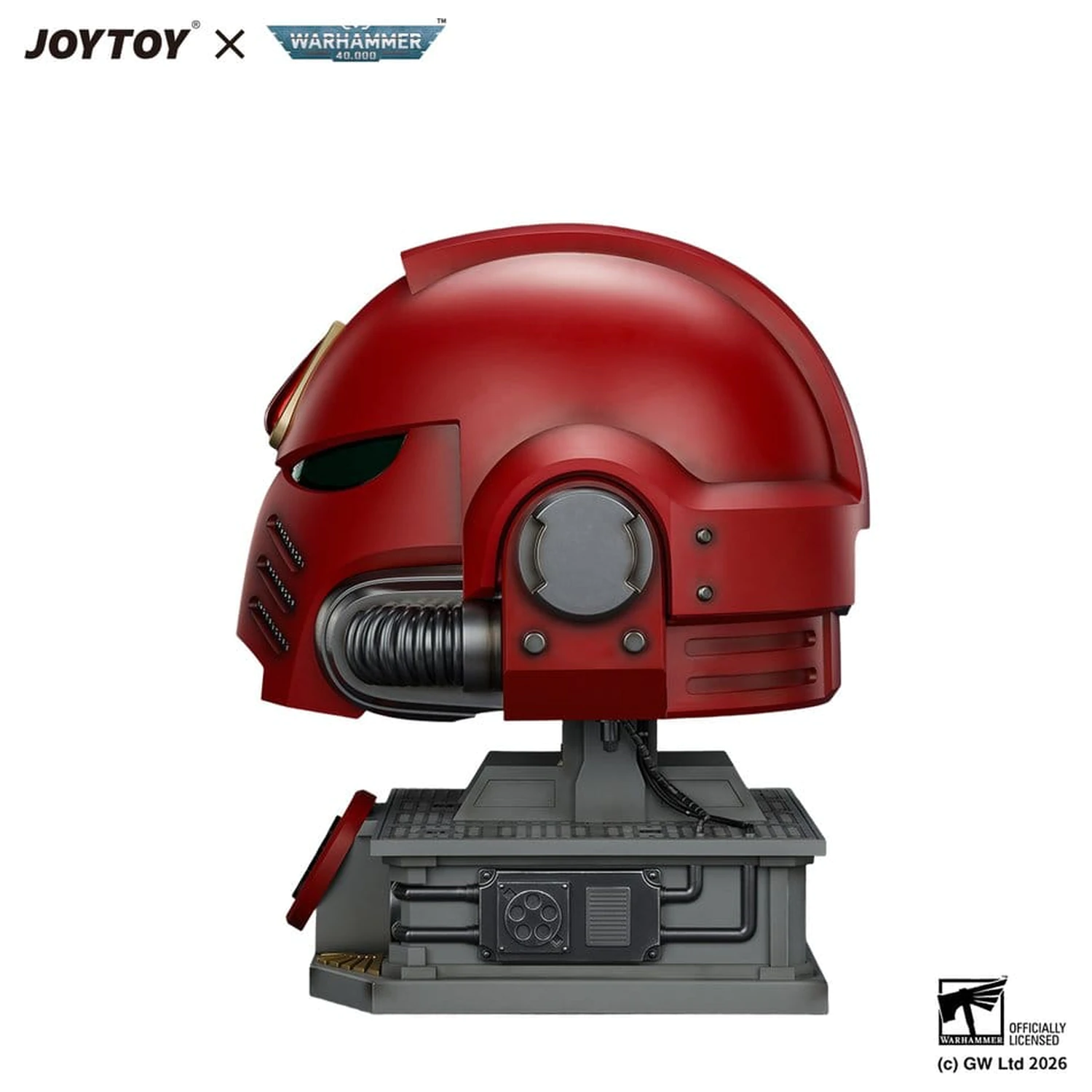 Warhammer replika Blood Angels MkX přilba a stojan 44 cm fotografii produktu