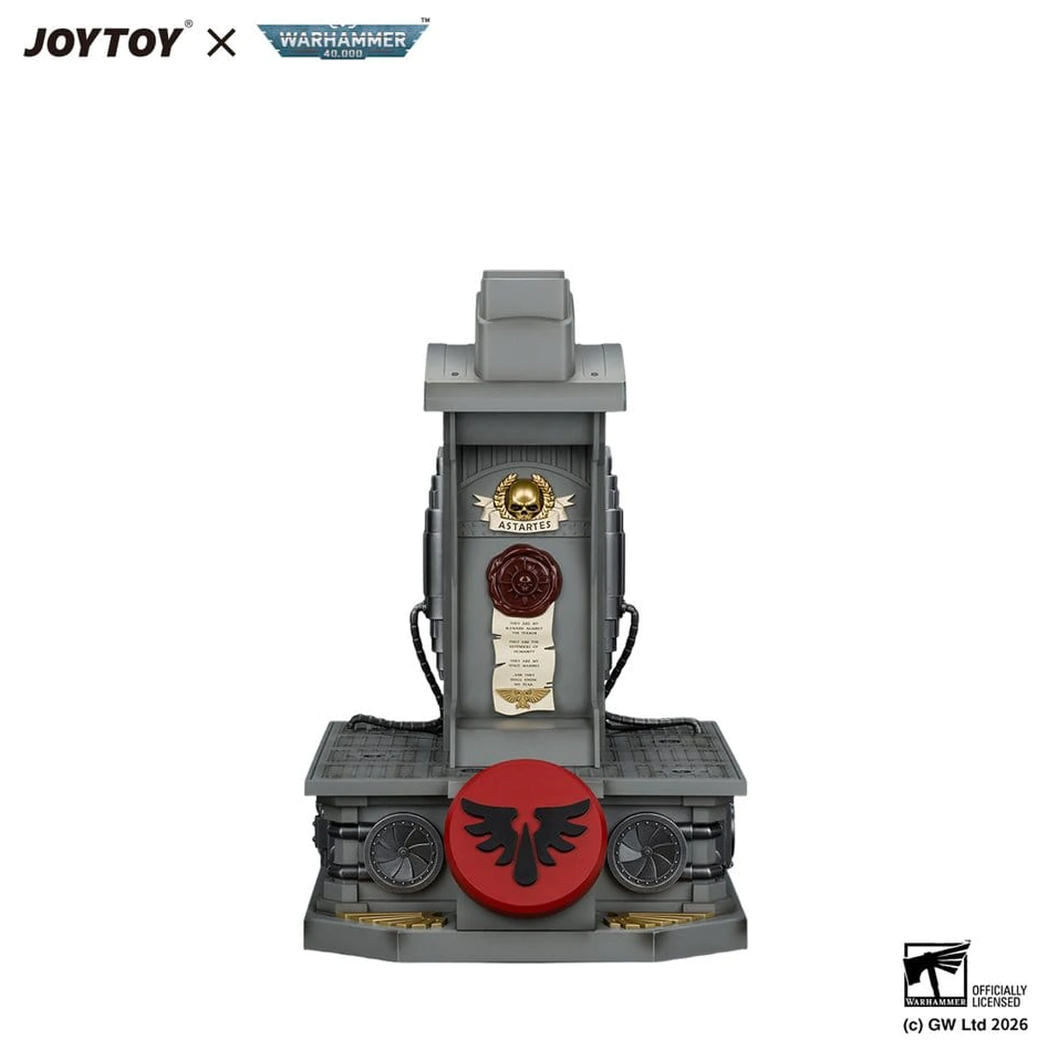 Warhammer replika Blood Angels MkX přilba a stojan 44 cm fotografii produktu
