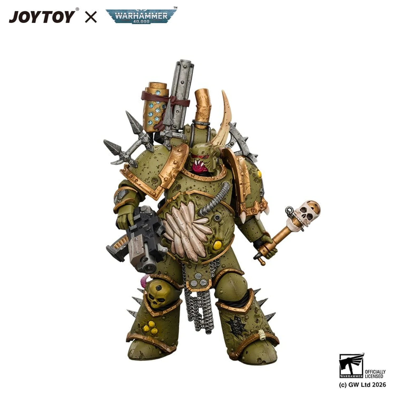Akční figurka Warhammer Death Guard Plague Marine 1 12 cm fotografii produktu