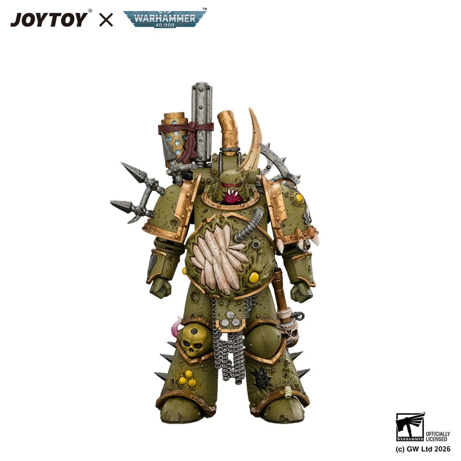 Akční figurka Warhammer Death Guard Plague Marine 1 12 cm fotografii produktu