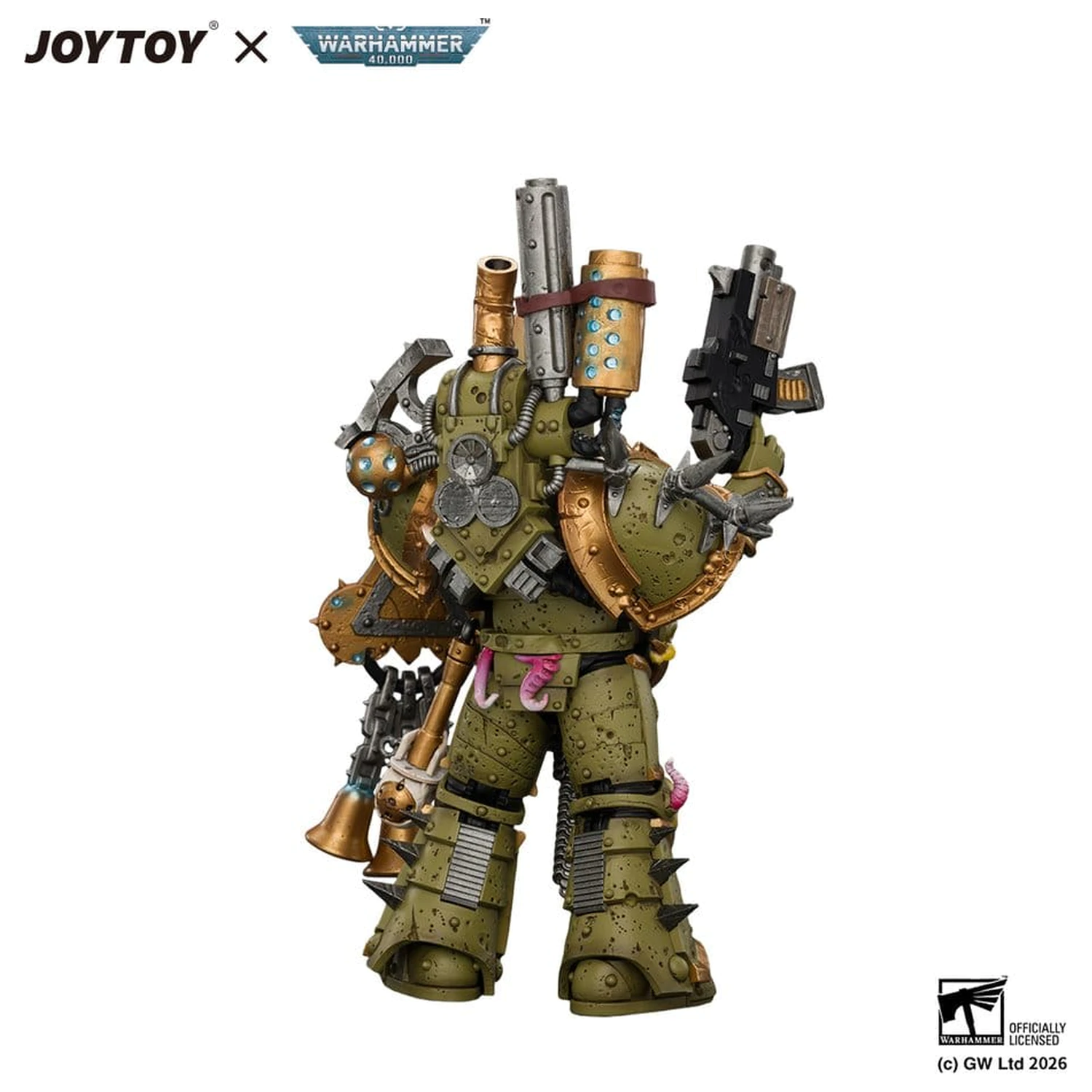 Akční figurka Warhammer Death Guard Plague Marine 1 12 cm fotografii produktu