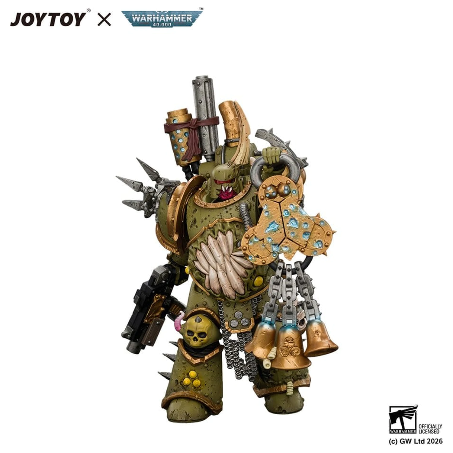 Akční figurka Warhammer Death Guard Plague Marine 1 12 cm fotografii produktu