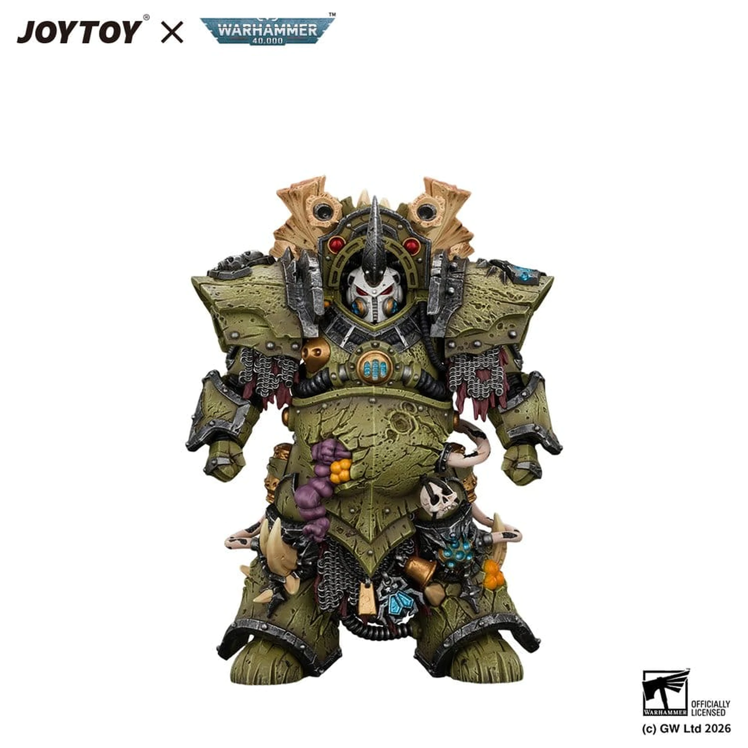 Warhammer akční figurka Death Guard Typhus Herald of the Plague God 15 cm fotografii produktu