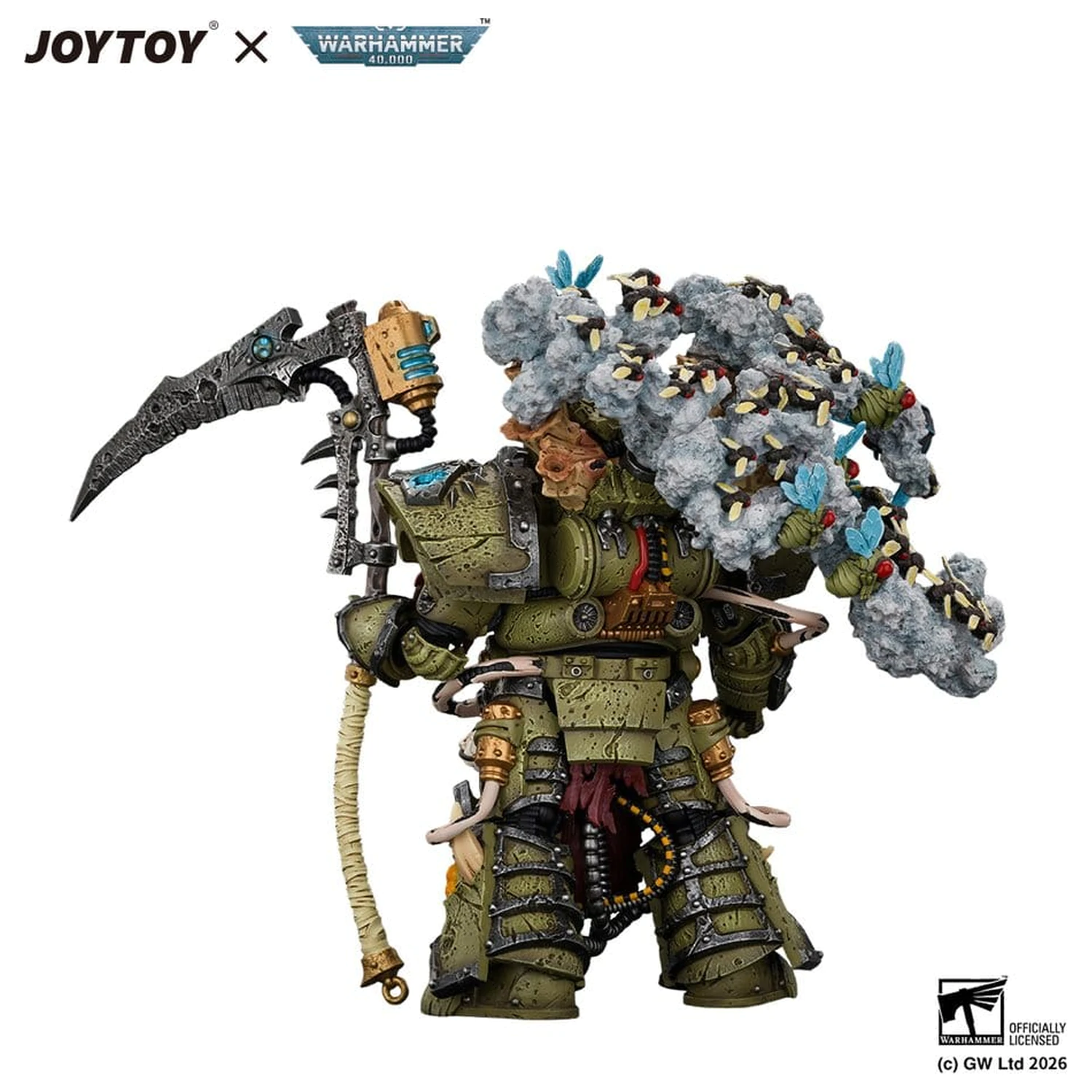 Warhammer akční figurka Death Guard Typhus Herald of the Plague God 15 cm fotografii produktu