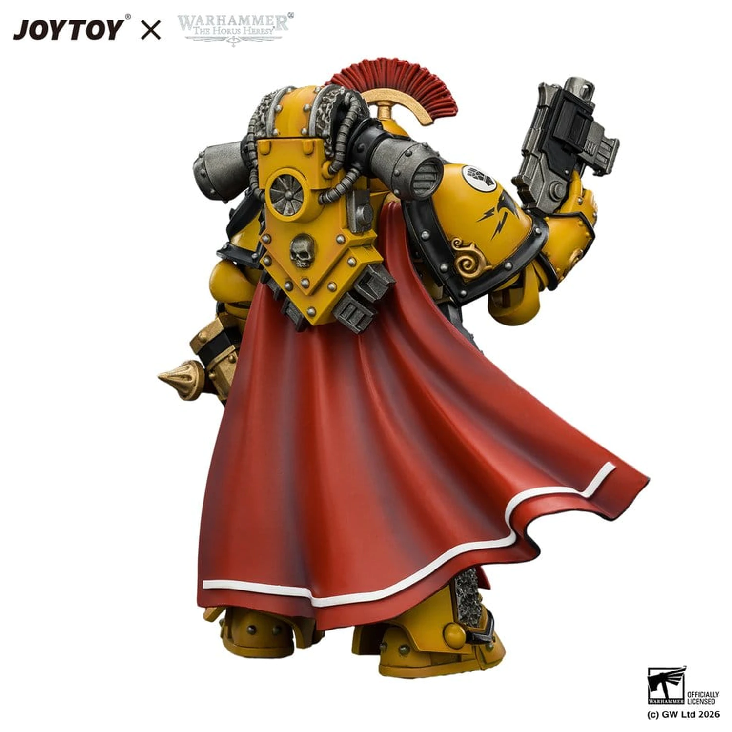 Warhammer akční figurka Imperial Fists Legion Praetor v Mk III brnění 13 cm fotografii produktu