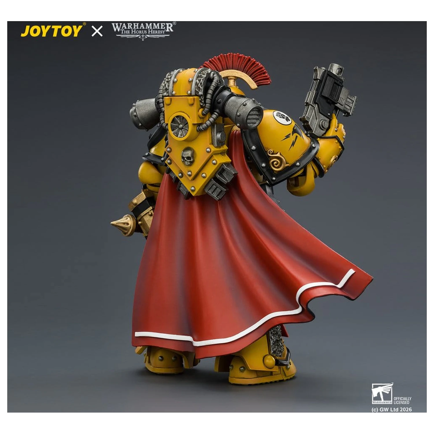Warhammer akční figurka Imperial Fists Legion Praetor v Mk III brnění 13 cm fotografii produktu