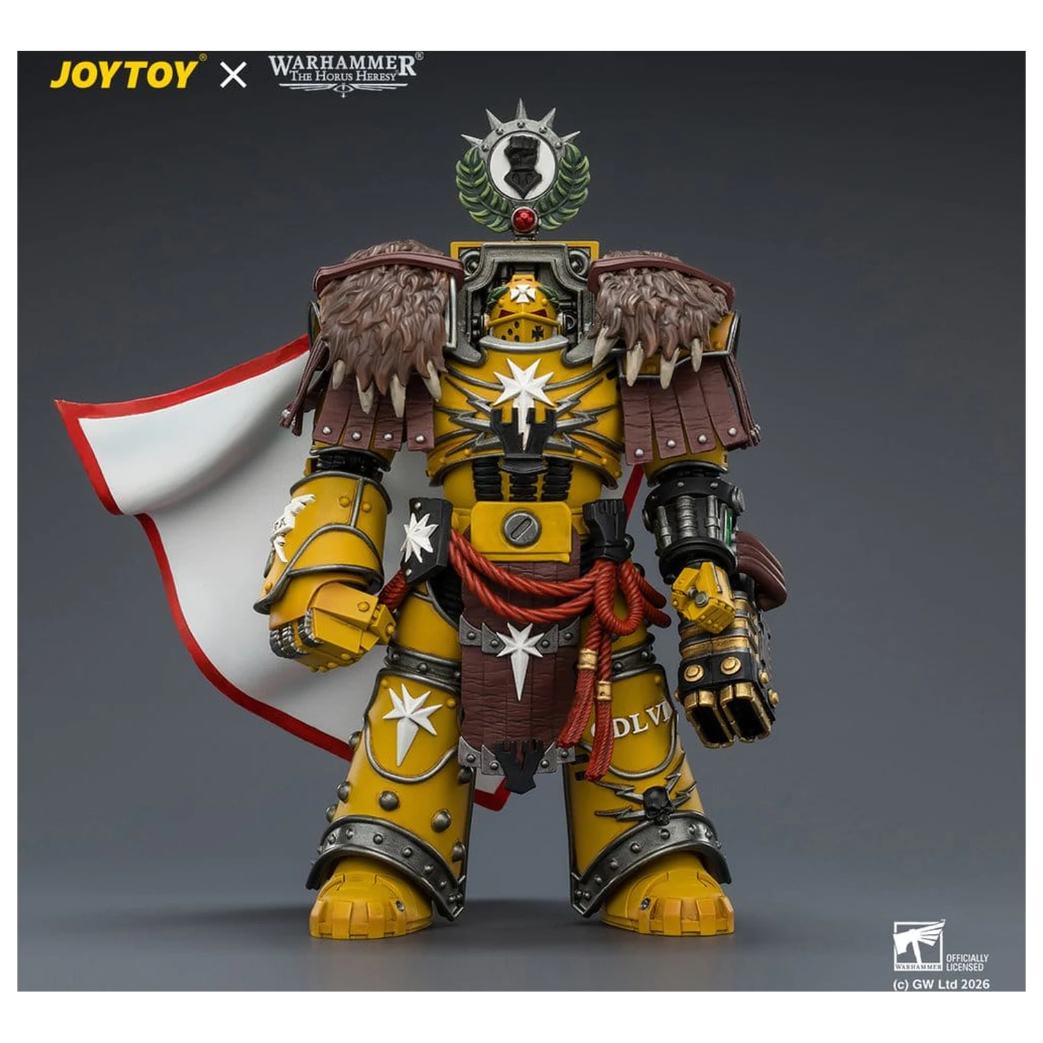 Warhammer Akční figurka Imperial Fists Lord Castellan Evander Garrius, The Tyrant of Cthonia 14 cm fotografii produktu