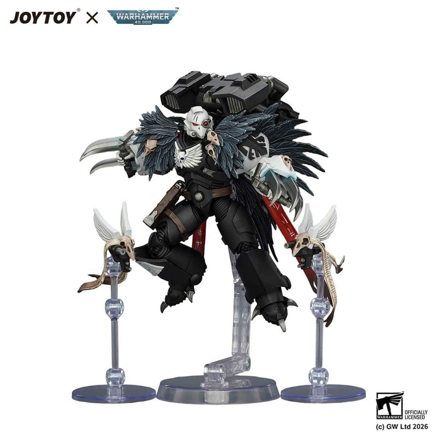 Warhammer Akční figurka Raven Guard Chapter Master Aethon Shaan 13 cm fotografii produktu