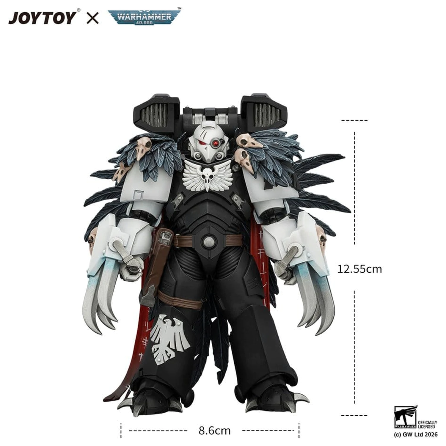 Warhammer Akční figurka Raven Guard Chapter Master Aethon Shaan 13 cm fotografii produktu
