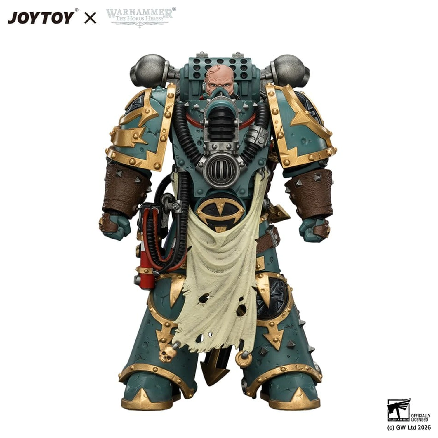 Warhammer akční figurka Sons of Horus Maloghurst the Twisted, the Warmaster's Equerry 13 cm fotografii produktu