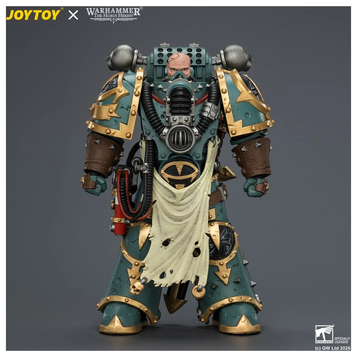 Warhammer akční figurka Sons of Horus Maloghurst the Twisted, the Warmaster's Equerry 13 cm fotografii produktu