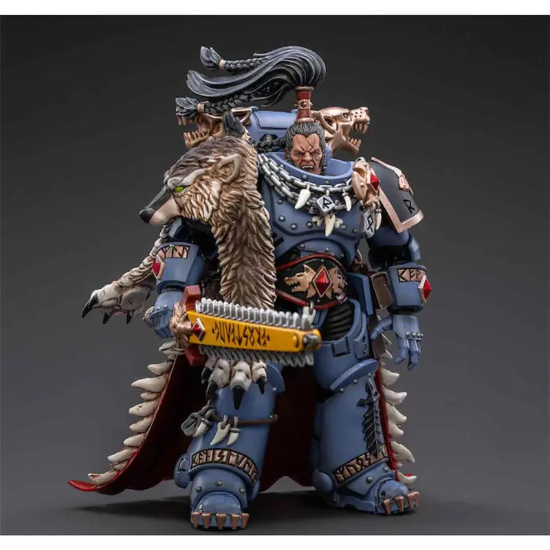 Warhammer 40k akční figurka 1/18 Space Wolves Ragnar Blackmane 13 cm fotografii produktu