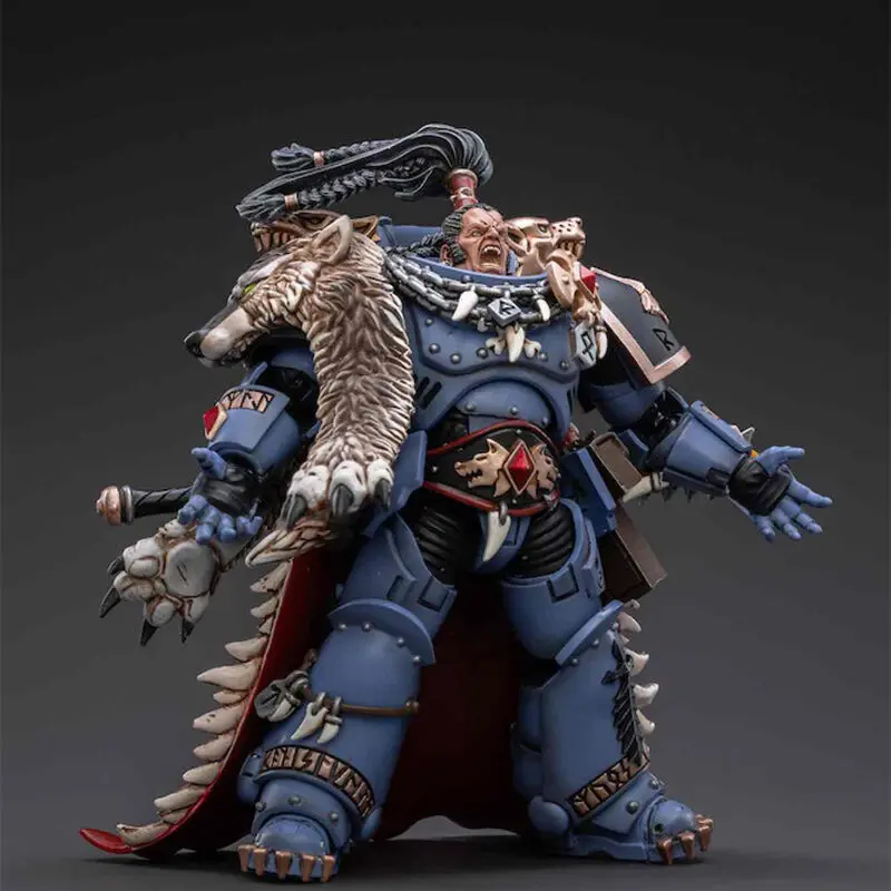 Warhammer 40k akční figurka 1/18 Space Wolves Ragnar Blackmane 13 cm fotografii produktu