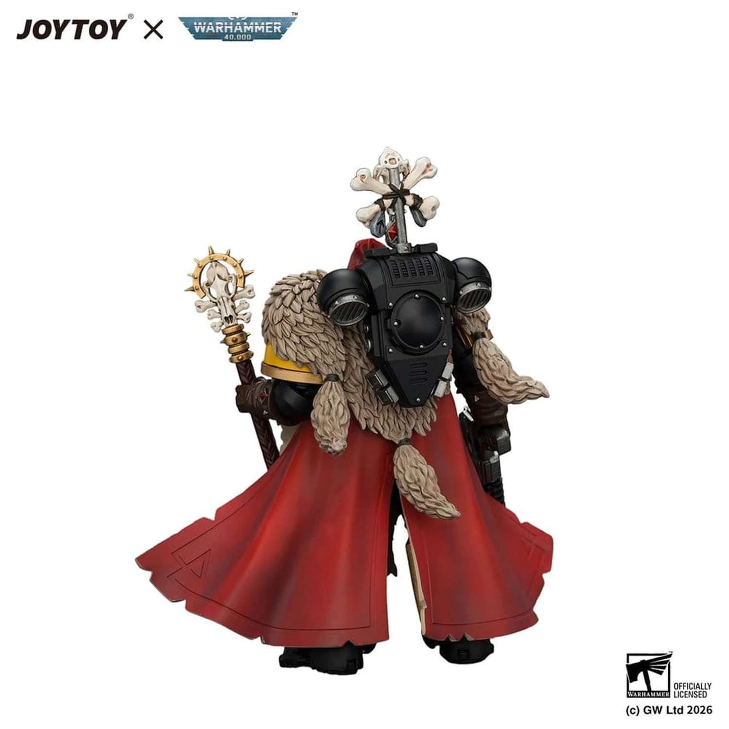 Warhammer Action Figure Space Wolves Wolf Priest 12 cm fotografii produktu