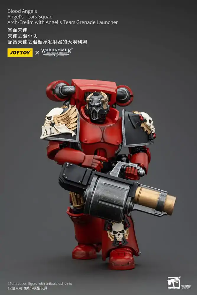 Warhammer The Horus Heresy akční figurka 1/18 Blood Angels Angel's Tears Squad Arch-Erelim s Angel's Tears Granátometem 12 cm fotografii produktu