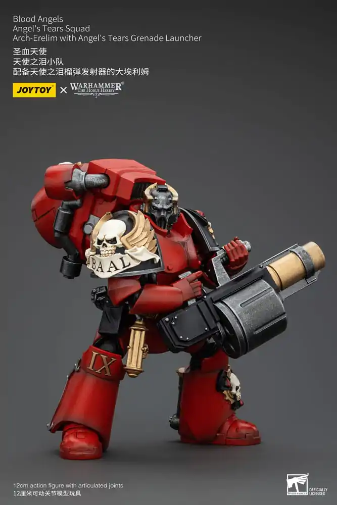 Warhammer The Horus Heresy akční figurka 1/18 Blood Angels Angel's Tears Squad Arch-Erelim s Angel's Tears Granátometem 12 cm fotografii produktu