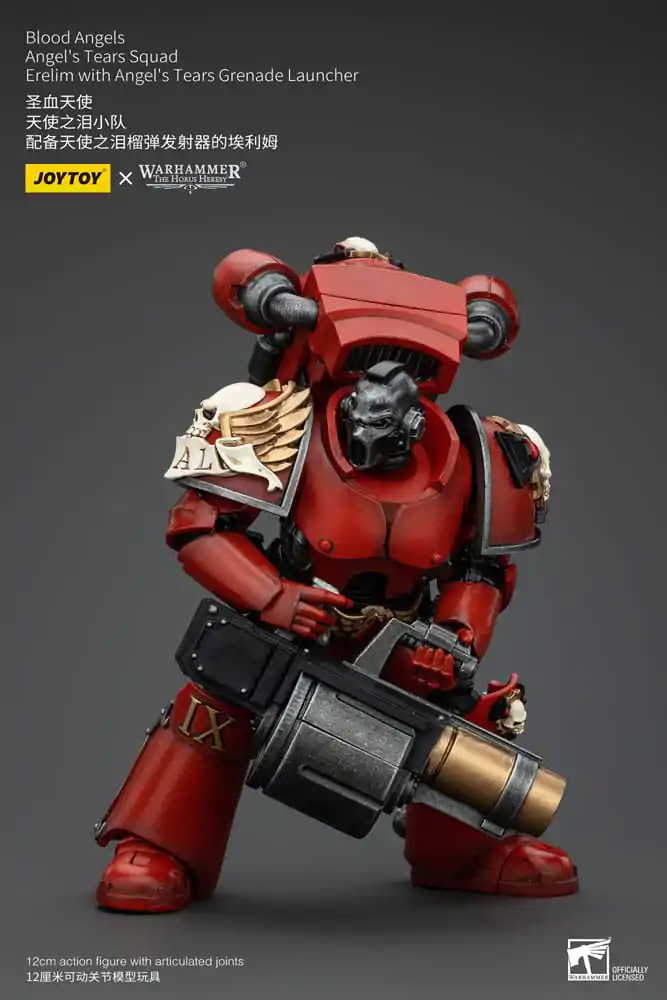 Warhammer The Horus Heresy Akční figurka 1/18 Blood Angels Angel's Tears Squad Erelim s Angel's Tears Grenade Launcher 12 cm fotografii produktu