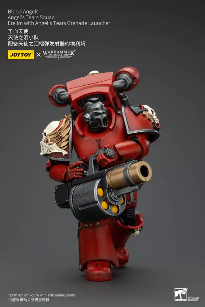 Warhammer The Horus Heresy Akční figurka 1/18 Blood Angels Angel's Tears Squad Erelim s Angel's Tears Grenade Launcher 12 cm fotografii produktu