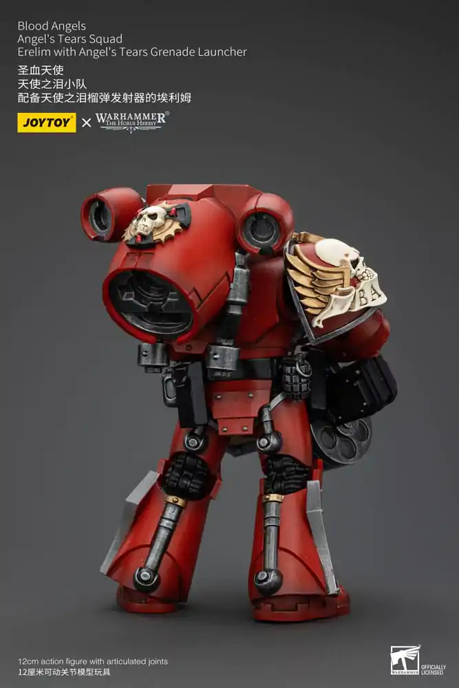 Warhammer The Horus Heresy Akční figurka 1/18 Blood Angels Angel's Tears Squad Erelim s Angel's Tears Grenade Launcher 12 cm fotografii produktu