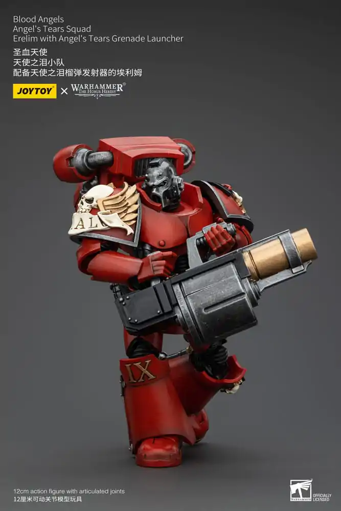 Warhammer The Horus Heresy Akční figurka 1/18 Blood Angels Angel's Tears Squad Erelim s Angel's Tears Grenade Launcher 12 cm fotografii produktu