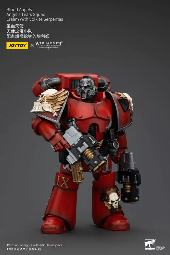 Warhammer The Horus Heresy akční figurka 1/18 Blood Angels Angel's Tears Squad Erelim s Volkite Serpentas 12 cm fotografii produktu