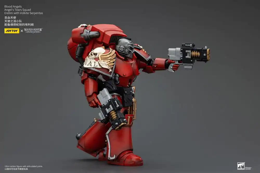 Warhammer The Horus Heresy akční figurka 1/18 Blood Angels Angel's Tears Squad Erelim s Volkite Serpentas 12 cm fotografii produktu