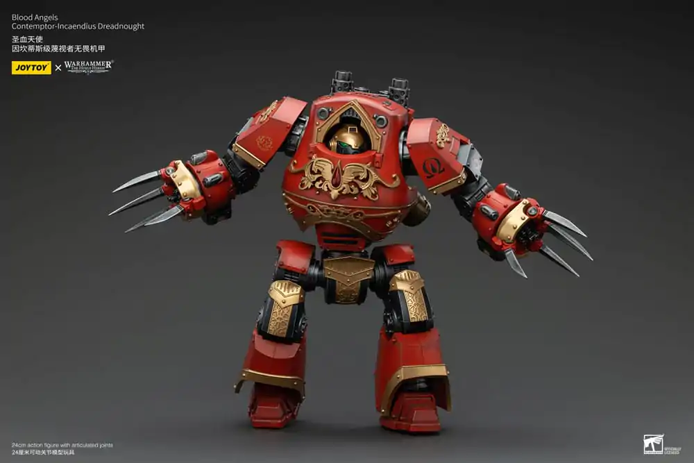 Warhammer The Horus Heresy akční figurka 1/18 Blood Angels Contemptor-Incaendius Dreadnought 24 cm fotografii produktu