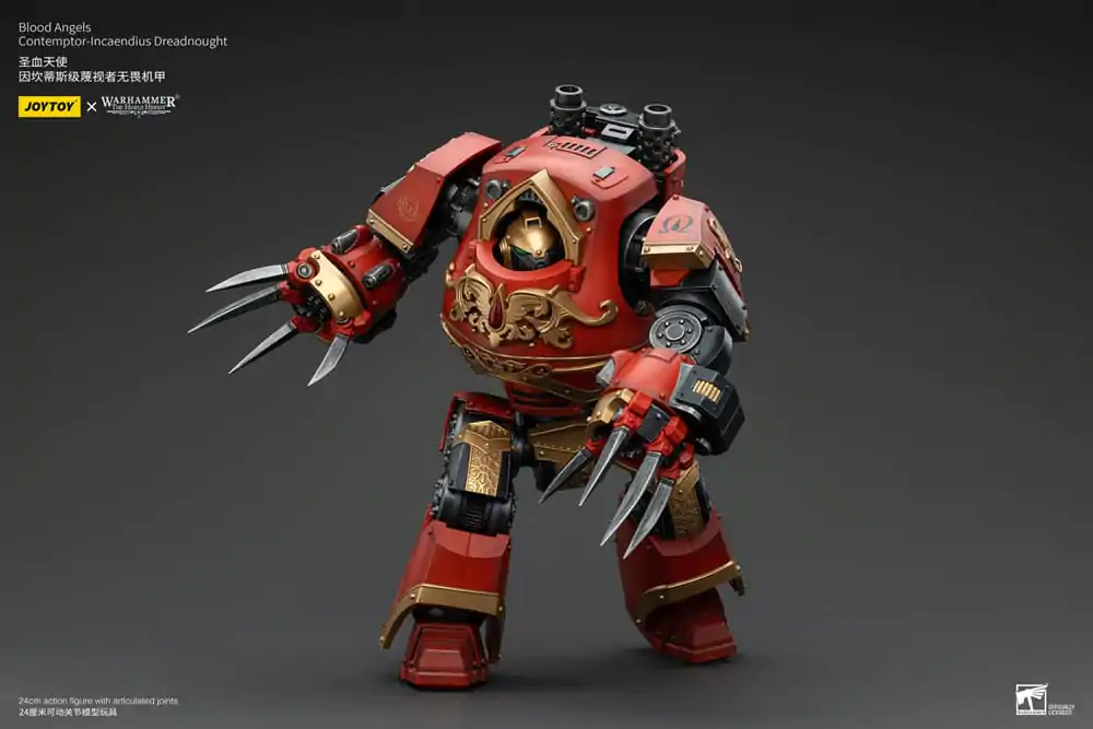 Warhammer The Horus Heresy akční figurka 1/18 Blood Angels Contemptor-Incaendius Dreadnought 24 cm fotografii produktu