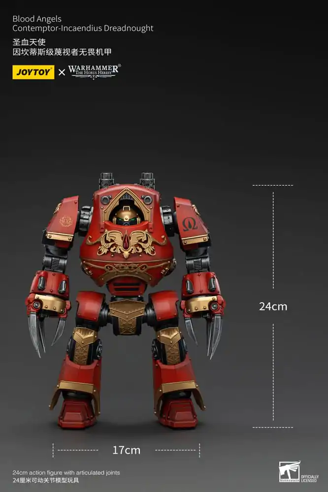 Warhammer The Horus Heresy akční figurka 1/18 Blood Angels Contemptor-Incaendius Dreadnought 24 cm fotografii produktu