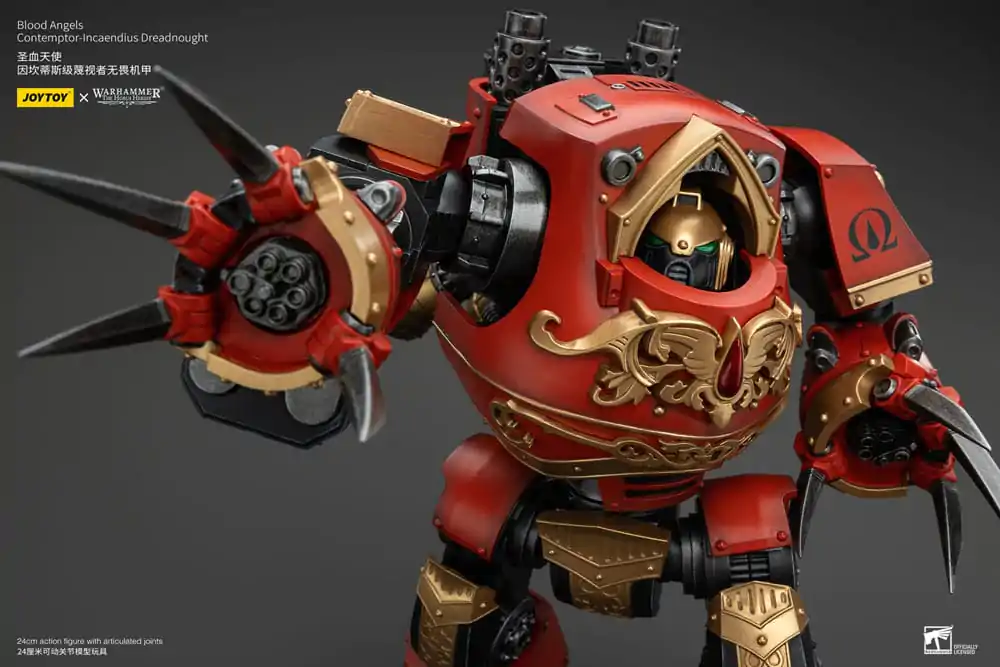 Warhammer The Horus Heresy akční figurka 1/18 Blood Angels Contemptor-Incaendius Dreadnought 24 cm fotografii produktu