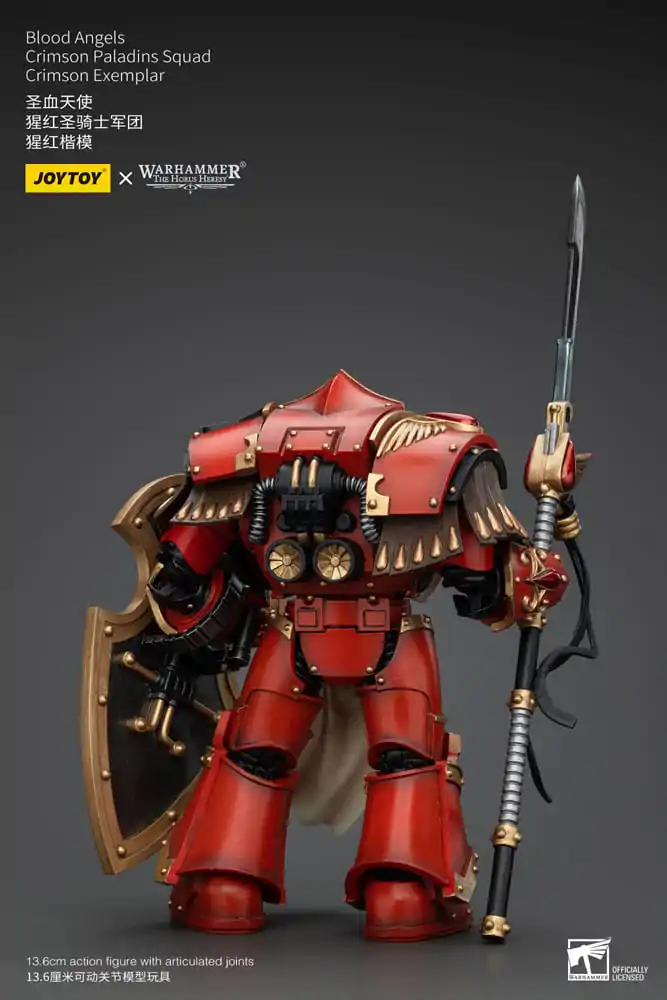 Warhammer The Horus Heresy akční figurka 1/18 Blood Angels Crimson Paladins Squad Crimson Exemplar 14 cm fotografii produktu